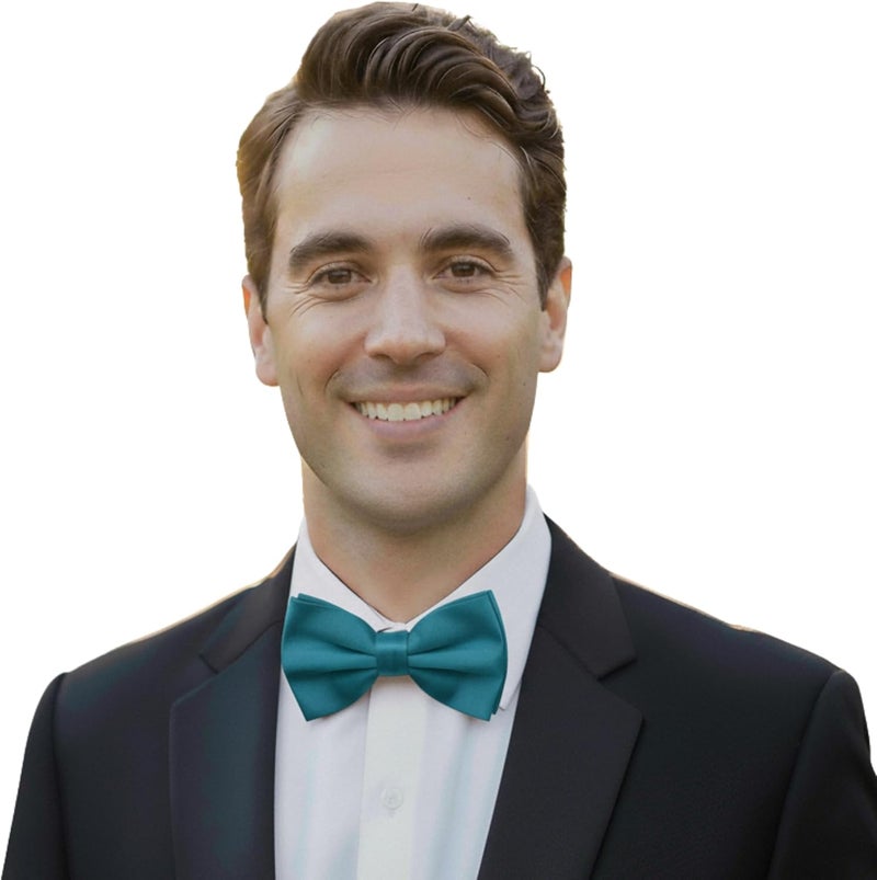 DIBI Adjustable Classic Pretied Bow Tie for Men, Women, and Boys - Men's Bowtie for Wedding, Costume Party and Formal Events - Image 2